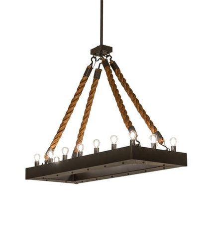 16 Light 60" Wide Linear Pendant