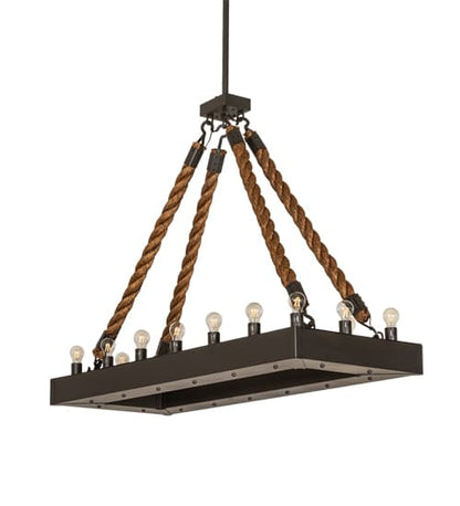 16 Light 60" Wide Linear Pendant