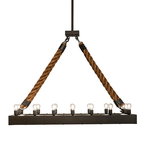 16 Light 60" Wide Linear Pendant