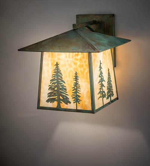 Stillwater Tall Pines 19" Tall Wall Sconce
