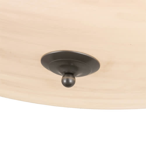 Madison 12 Light 60" Wide Semi-Flush Bowl Ceiling Fixture - Nickel Finish - Medium Bulb Base