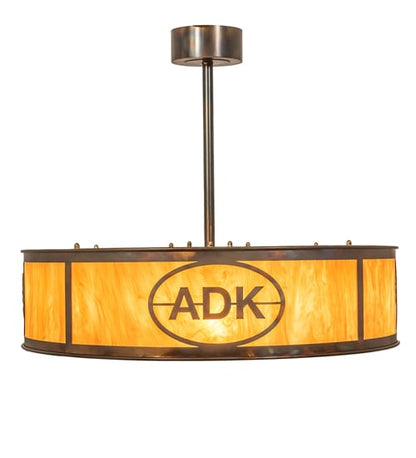 8 Light 37" Wide Pendant