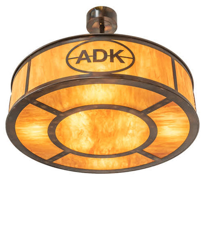 8 Light 37" Wide Pendant