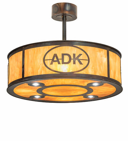8 Light 30" Wide Pendant