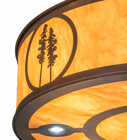 8 Light 30" Wide Pendant