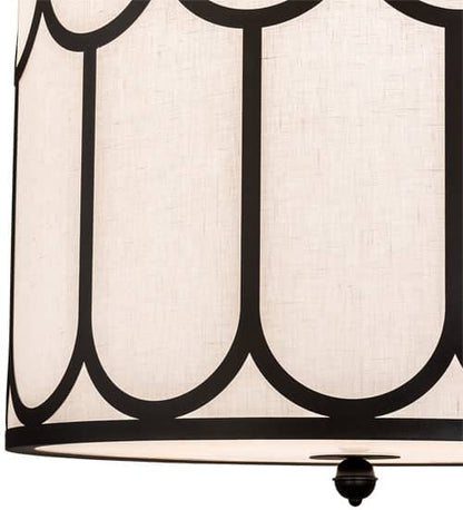 6 Light 30" Wide Pendant