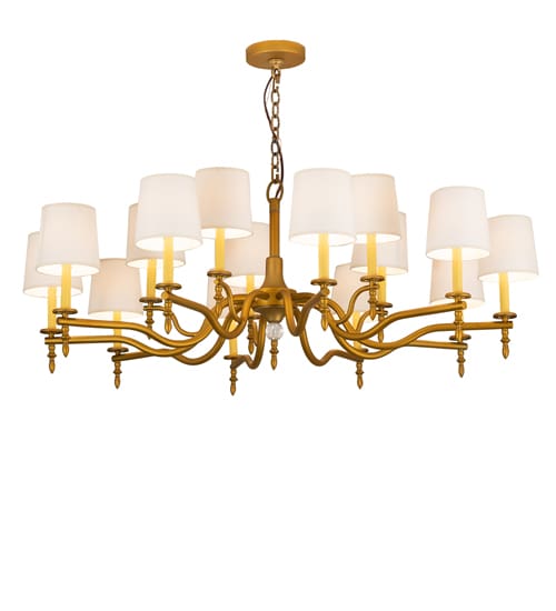 Toby 15 Light 52" Wide Chandelier