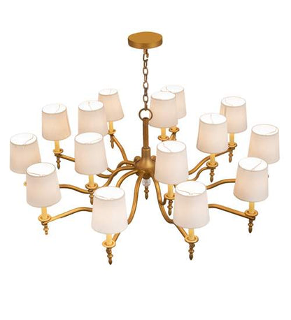 Toby 15 Light 52" Wide Chandelier