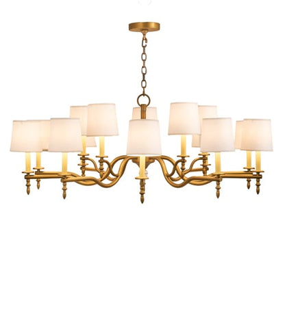Toby 15 Light 52" Wide Chandelier