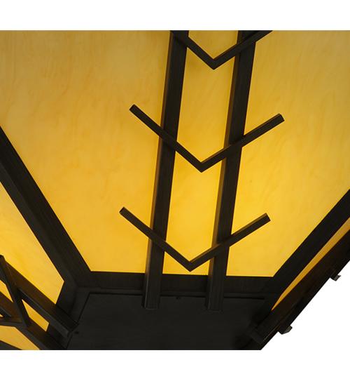 Turk 8 Light 42" Wide Semi-Flush Ceiling Fixture