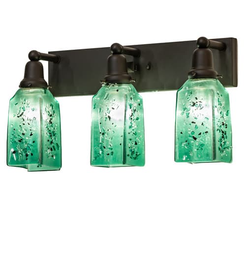 3 Light 12" Tall Wall Sconce