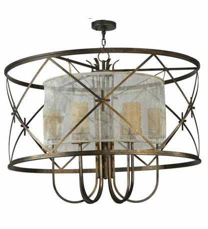 6 Light 48" Wide Pendant
