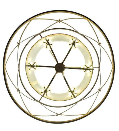 6 Light 48" Wide Pendant
