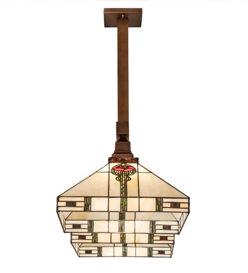 2 Light 39" Wide Linear Pendant