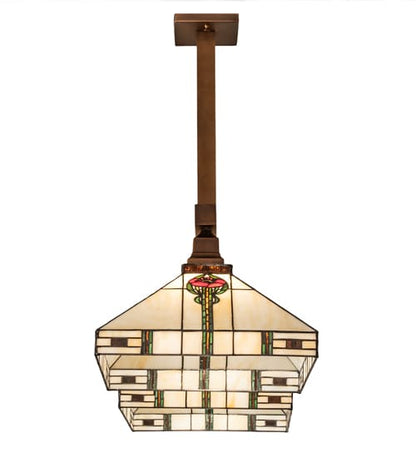 2 Light 39" Wide Linear Pendant
