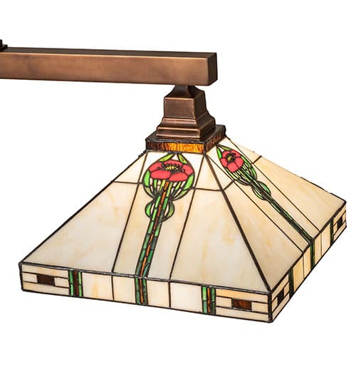 2 Light 39" Wide Linear Pendant