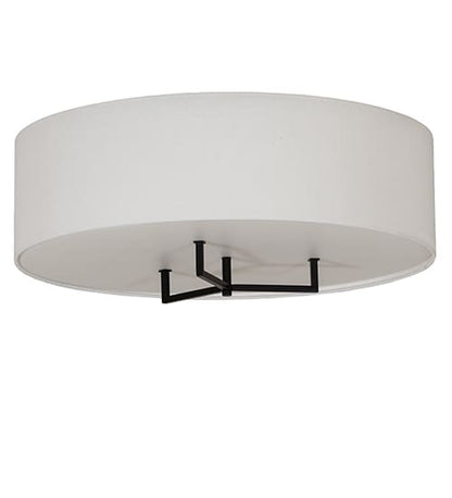 Cilindro Bahn 30" Wide LED Semi-Flush Drum Ceiling Fixture