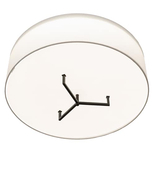 Cilindro Bahn 30" Wide LED Semi-Flush Drum Ceiling Fixture