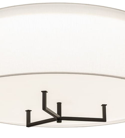 Cilindro Bahn 30" Wide LED Semi-Flush Drum Ceiling Fixture