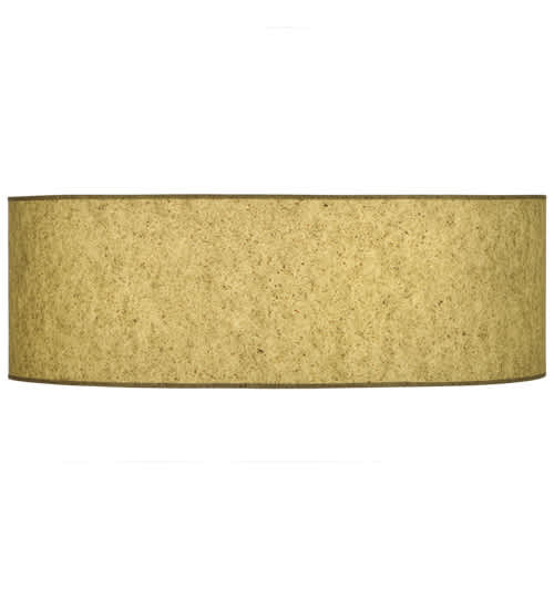 Cilindro 3 Light 36" Wide Semi-Flush Drum Ceiling Fixture - Natural Aluminum Finish