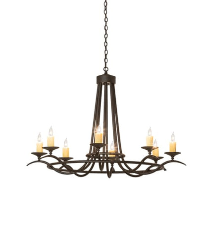 Octavia 8 Light 48" Wide Taper Candle Style Chandelier