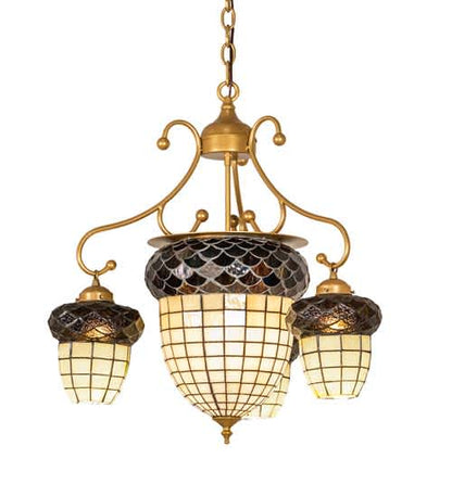 Acorn 4 Light 28" Wide Chandelier