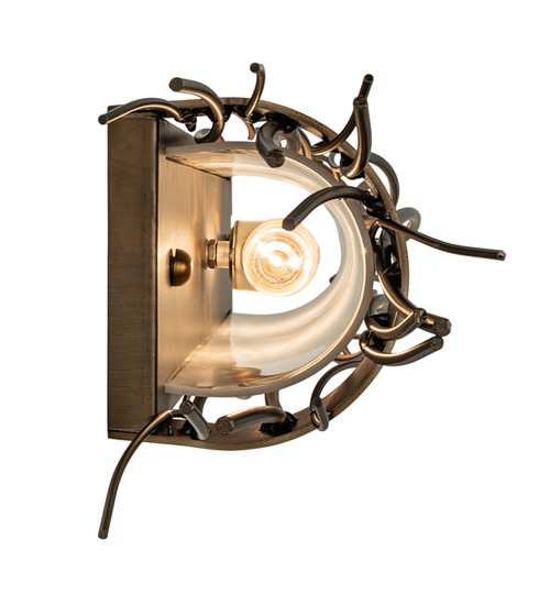 2 Light 5" Tall Wall Sconce