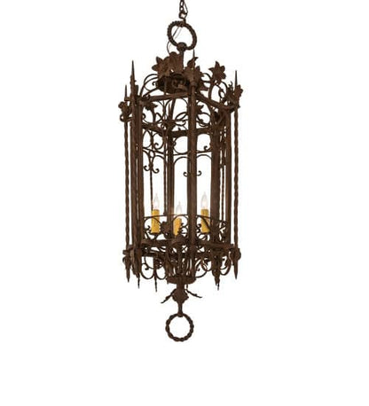 Gordes 3 Light 28" Wide Candle Style Chandelier