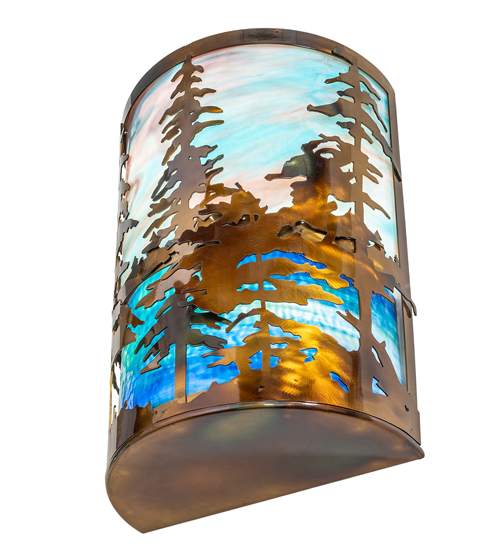 2 Light 18" Tall Wall Sconce