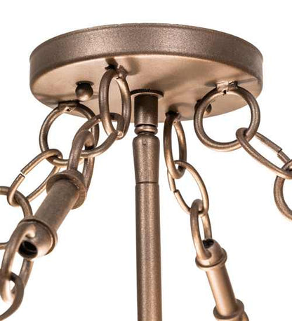 Covina 2 Light 18" Wide Semi-Flush Bowl Ceiling Fixture