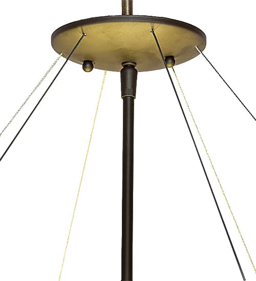 6 Light 36" Wide Pendant