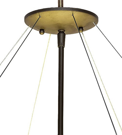 6 Light 36" Wide Pendant