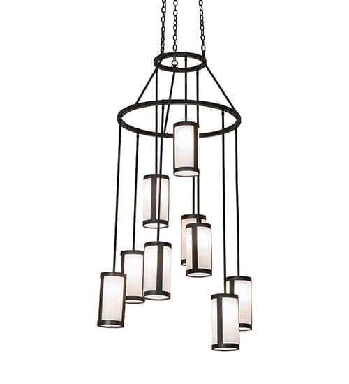 Cartier 9 Light 35" Wide Ring Chandelier
