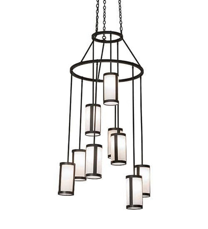 Cartier 9 Light 35" Wide Ring Chandelier