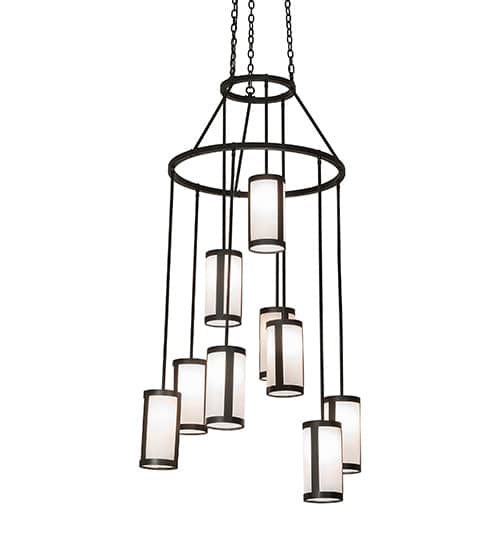 Cartier 9 Light 35" Wide Ring Chandelier