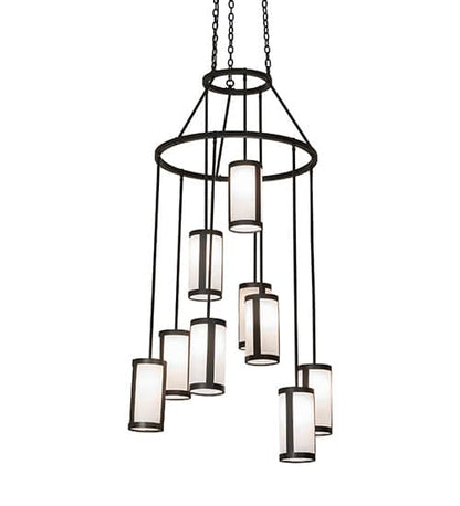 Cartier 9 Light 35" Wide Ring Chandelier