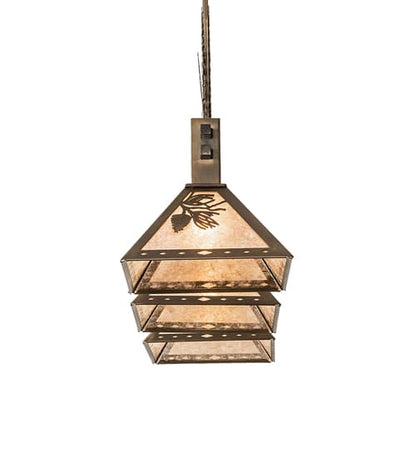 3 Light 45" Wide Linear Pendant