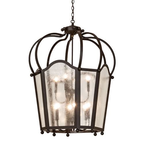10 Light 33" Wide Pendant