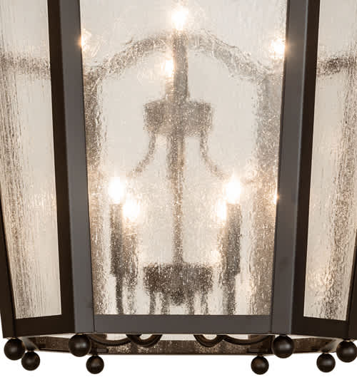 10 Light 33" Wide Pendant