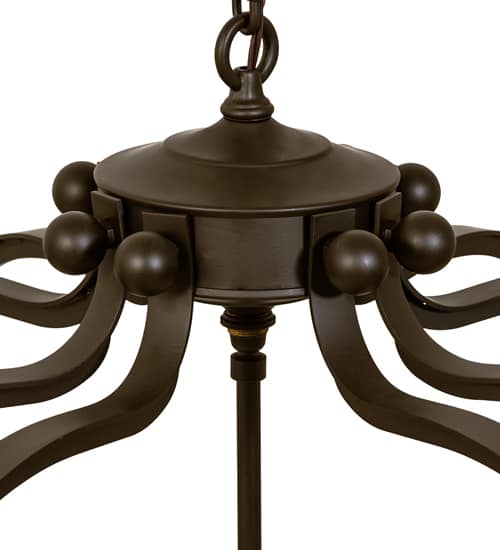 10 Light 33" Wide Pendant