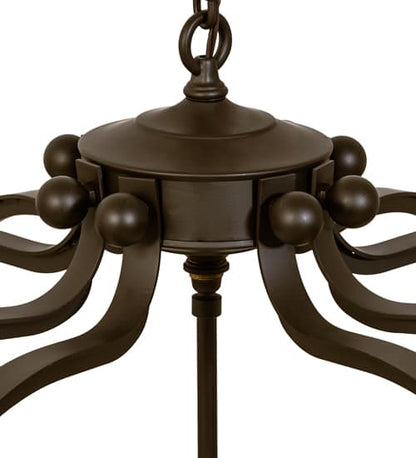 10 Light 33" Wide Pendant