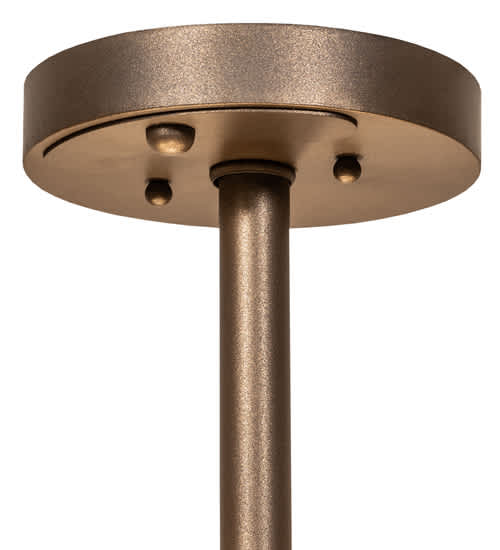 Hampton 4 Light 30" Wide Semi-Flush Bowl Ceiling Fixture - Tyler Bronze Finish