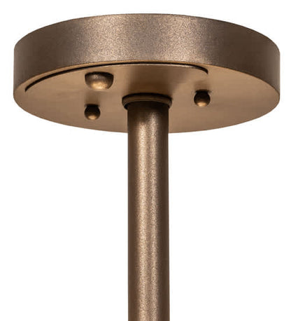 Hampton 4 Light 30" Wide Semi-Flush Bowl Ceiling Fixture - Tyler Bronze Finish