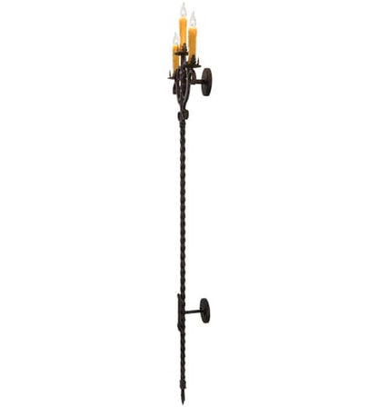 3 Light 74" Tall Wall Sconce