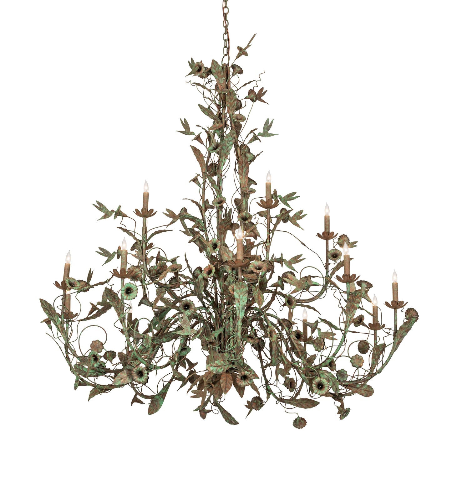Printemps 15 Light 60" Wide Taper Candle Style Chandelier