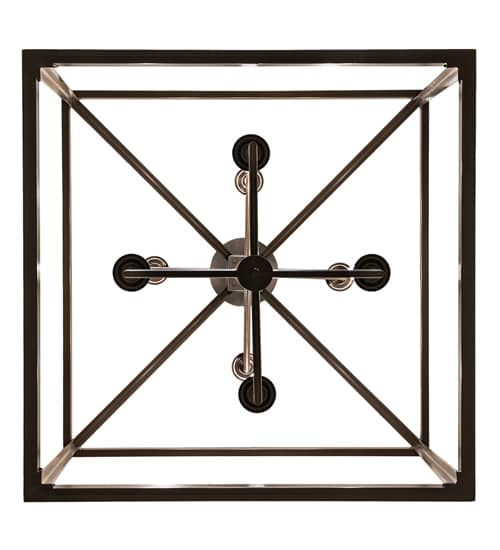 8 Light 51" Wide Taper Candle Pendant