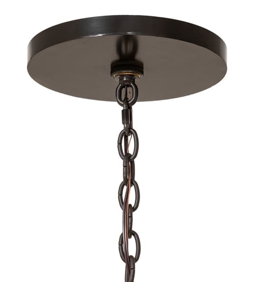 8 Light 51" Wide Taper Candle Pendant