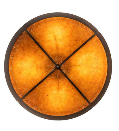 Ducks in Flight 4 Light 40" Wide Semi-Flush Drum Ceiling Fixture
