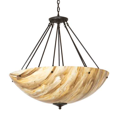 8 Light 36" Wide Pendant