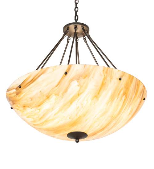 8 Light 36" Wide Pendant